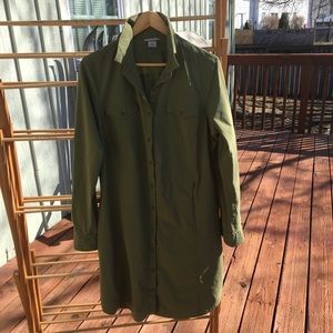 Duluth Trading travel dress or coverup size L